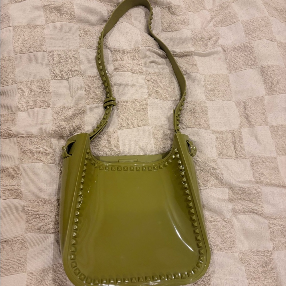 Carmen Del sol Women's Shoulder Bag with Studded Design
